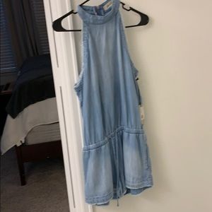 Bella Dahl denim romper size Small